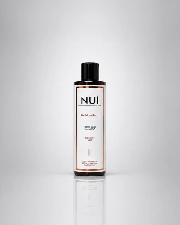 Shampoo mantenimiento en casa del alisado orgánico nomorefrizz