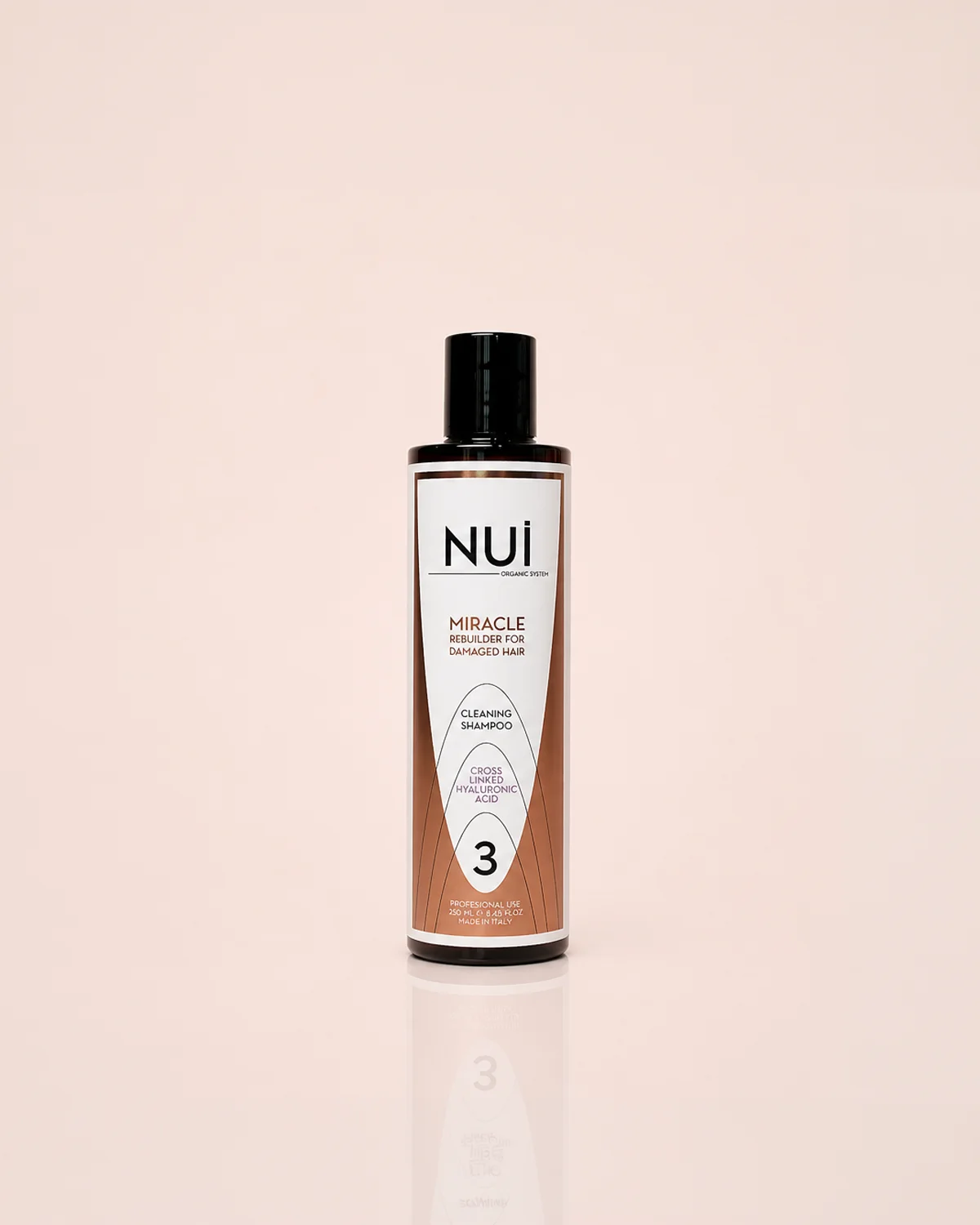 Shampoo reparador para mantenimiento de cabellos dañados miracle rebuilder